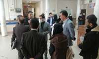 بازدید دکتر مصطفی گل شکن سرپرست معاونت توسعه مدیریت،منابع و برنامه ریزی دانشگاه علوم پزشکی استان گیلان از مرکز آموزشی درمانی رازی رشت