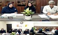  جلسه مدیریت بحران با هدف برنامه ریزی نیروهای بخش پشتیبان بیماران مسمومیت با متانول در دفتر مدیریت پرستاری بیمارستان برگزار شد