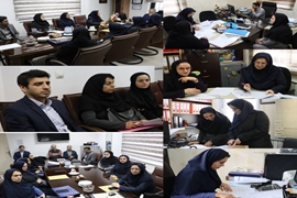 بازدید تیم ارزیاب معاونت توسعه دانشگاه علوم پزشکی گیلان از مرکز آموزشی درمانی رازی رشت