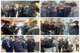 بازدید رئیس سازمان بازرسی استان گیلان از پروژه‌های پت‌اسکن و بونکر رادیوتراپی مرکز آموزشی درمانی رازی رشت