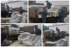 اهدای ۲۴ تخت همراه بیمار توسط دکتر پیروز سامی‌دوست به بیمارستان رازی رشت