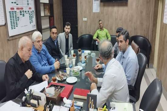 جلسه بررسی چالش‌های زیرساختی و عملیاتی مرکز آموزشی درمانی رازی رشت 